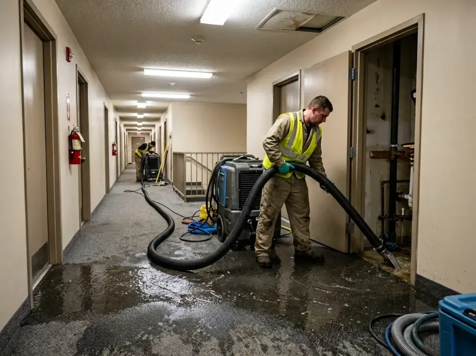 multi-unit-apartment-hallway-f-005 — frequently asked questions, Emergency Burst Pipe Water Extraction & Removal in Valley H…